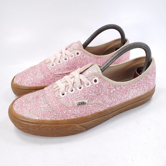 Vans Shoes - Vans Off the Wall Lace Up Athletic Shoe Womens Size 8 Mens 6.5 721278 Pink